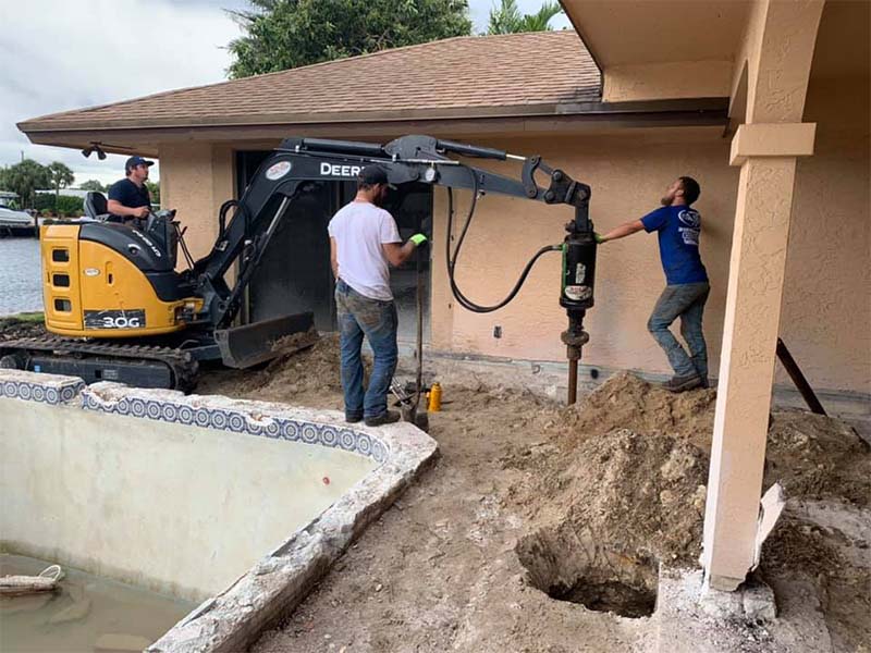 Concrete Slab Foundation Repair in Homestead, FL